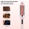 Infrared Hair Straightening & Curling Comb with Auto Power-Off for Short Hair