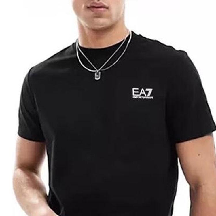 Emporio Armani EA7 T Shirt Men's Black 8NPT18-PJ02Z-1200
