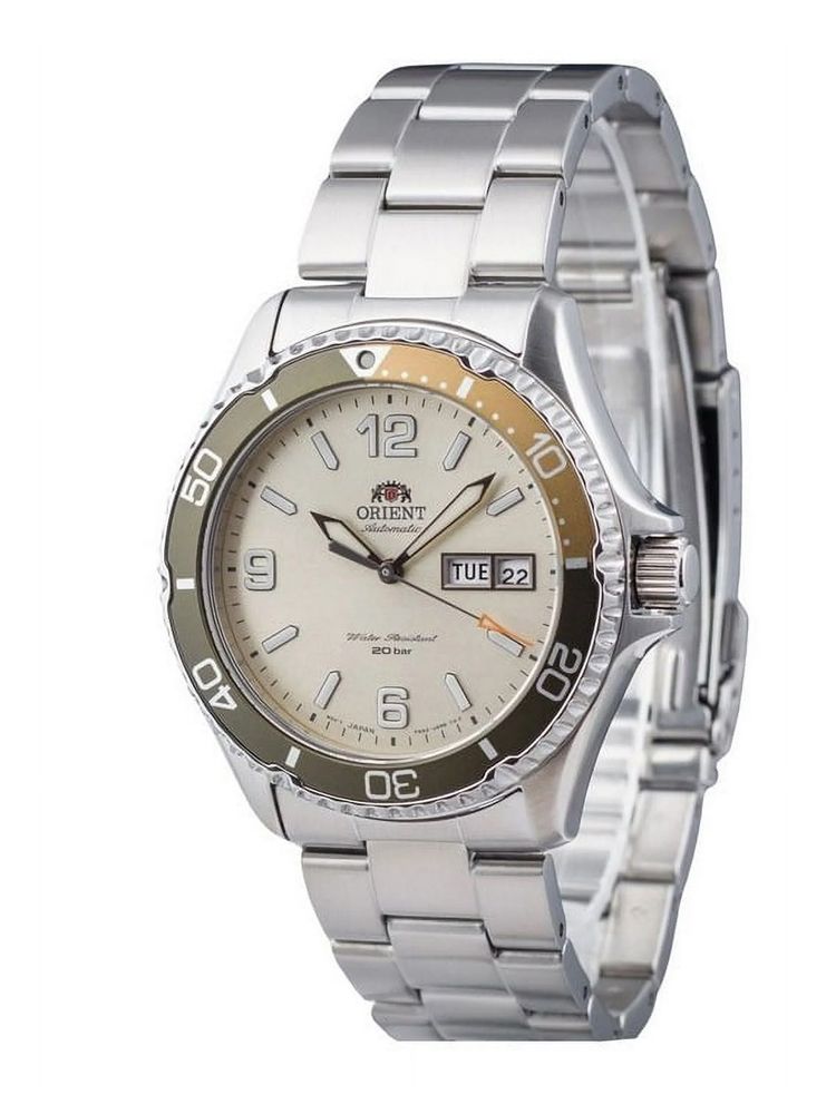 Orient Automatic Mechanical Clock with Stainless Steel Dial RA-AA0821S19B