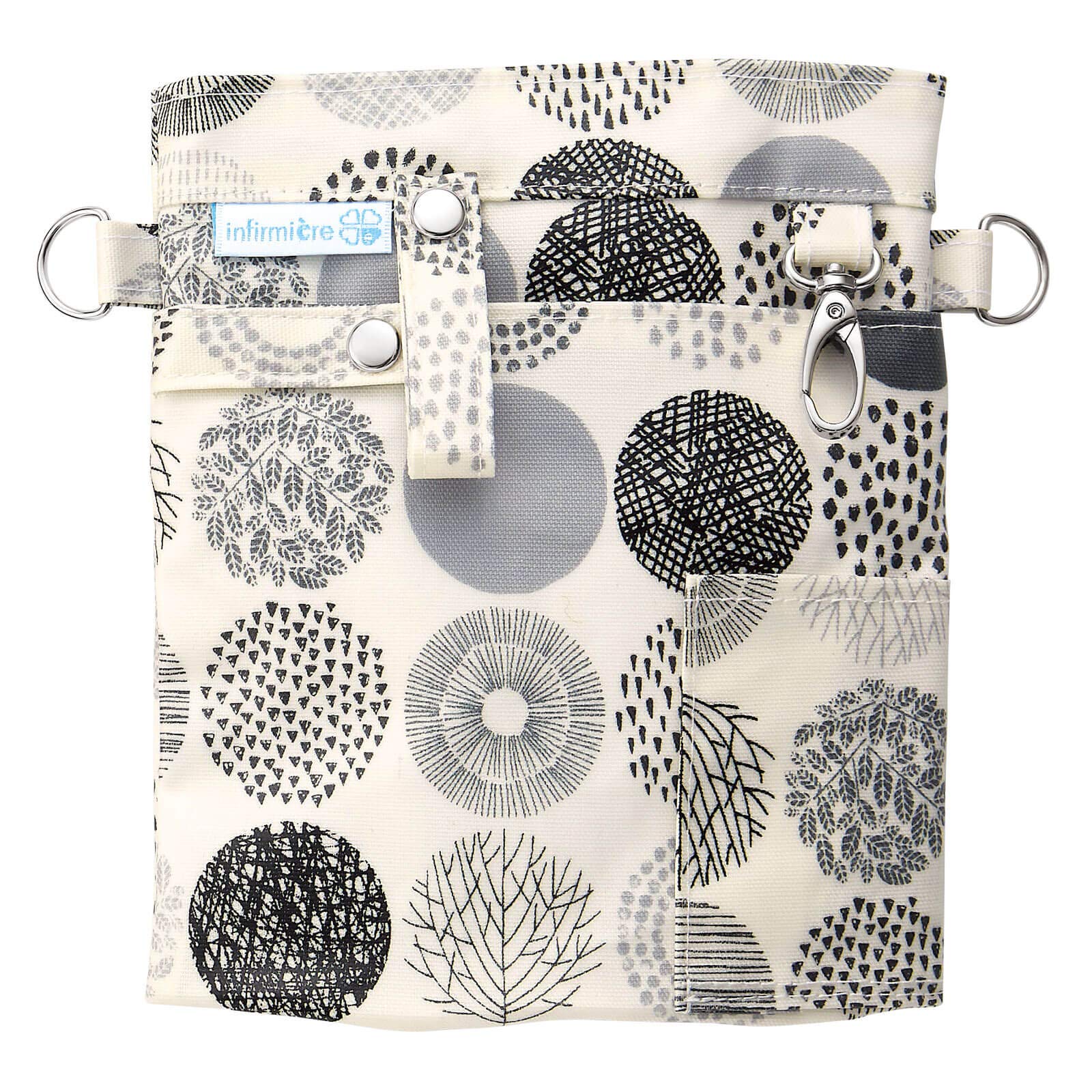 

Anfamie Многофункциональный мягкий пенал на молнии большой вместимости Медицинский Больничный Сестринский Сестринские товары Сестринская косметичка Сделано в Японии Монотонный горошек (с