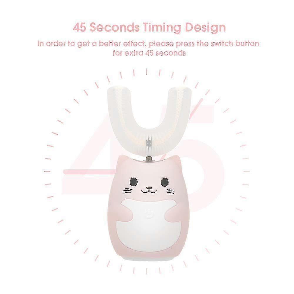 Children's Electric Toothbrush Baby Rechargeable Waterproof Automatic Intelligent Mouth Containing