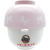 Sun Art Cammy Mini Soup and Rice Bowl 10 x 6cm Made in Perfect as a Birthday Gift "SWIMMER" Set, Approx. Diameter, Pink, Japan,