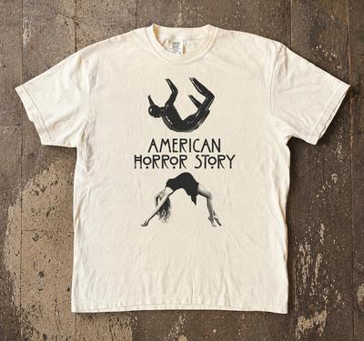 American Horror Story Shirt, AHS Vintage Horror Tee, Freak Show Gothic Graphic, Comfort Colors Halloween Fan Gift Tee Unisex Horror Tee Men