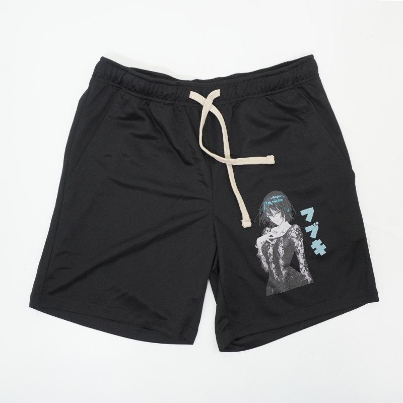 

Мужские быстросохнущие шорты для бега и баскетбола 2025 - Летняя уличная повседневная одежда M чёрный