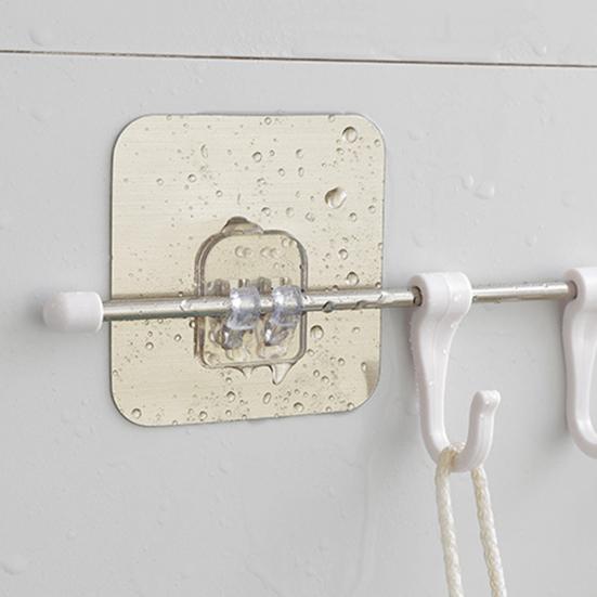 Kreative selbstklebende Badezimmer- und Küchentür-Rückseitenaufhänger, Wandhalterung, Hakenhalter