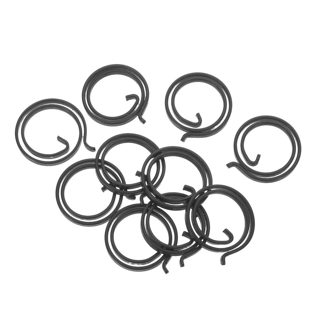 10Pcs Door Lock Springs Heavy Duty Iron Torsion Spring Repair Kit DIY Replacement for Lever Handle Return Spring and Privacy