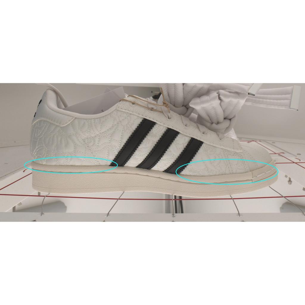 Pre-owned Caroline Hu x adidas originals Superstar W JR7977-P26093661848101