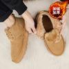 Snow boots cotton shoes new warm retro shoes winter platform outdoor casual warm shoes