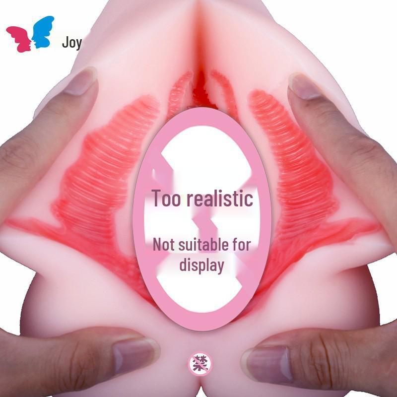 Joyful Silicone Erotic Male Masturbator Doll - Realistic Airplane Cup for Men