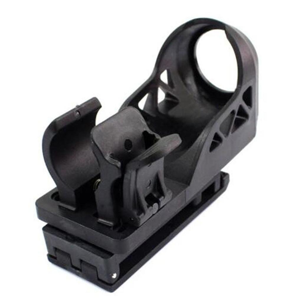 Tactical Flashlight Holster 360 Degrees Rotating Torch Set Quick Unplug Tactic Flashlight Holsters With Lever Side Lock System