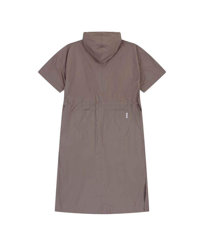 OUTDOOR PRODUCTS W Nylon Hood Onepiece (Brown)