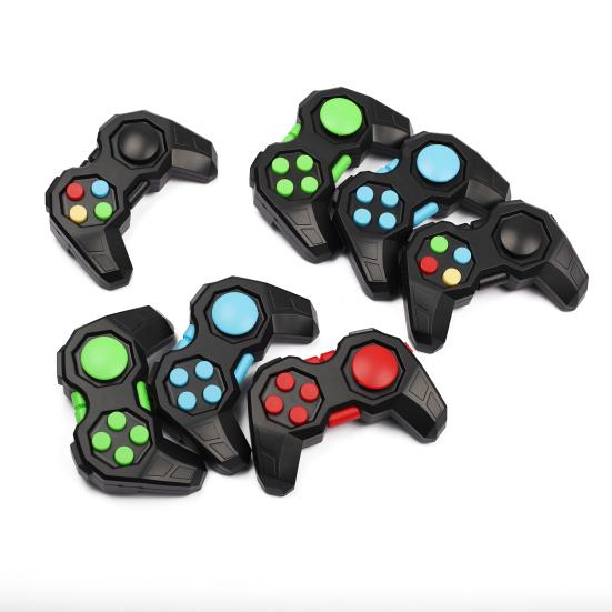 Brinquedo Fidget de Controle de Jogo com Cordão Alívio de Estresse Mini Gamepad Joystick Roller Clicker Brinquedo Ferramenta de Descompressão para Casa Escritório Trabalho