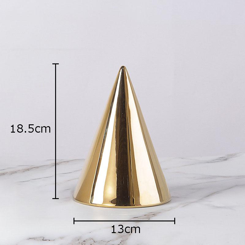 Minimalism Geometry Cube Round Statue Artwork Ornaments Desk Decoration Cube Sculpture Ceramic Crafts Room Aesthetic Decor