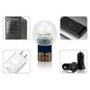 Auto Mini USB RGB LED Disco Beleuchtung Kristall Atmosphärenlicht ,Heim Familienparty Bühne Tragbare Mehrfarbige Pilzlampe