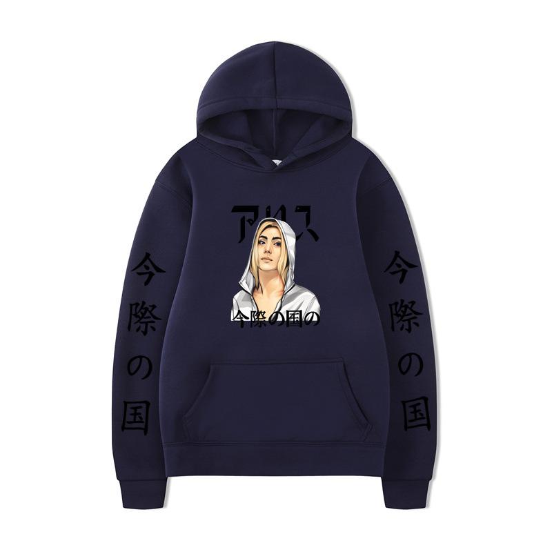 Herr Mode Huvtröjor Herr Dam Huvtröjor Mode Casual Tröjor Höst Pojkar Flickor Svart Streetwear Huvtröja