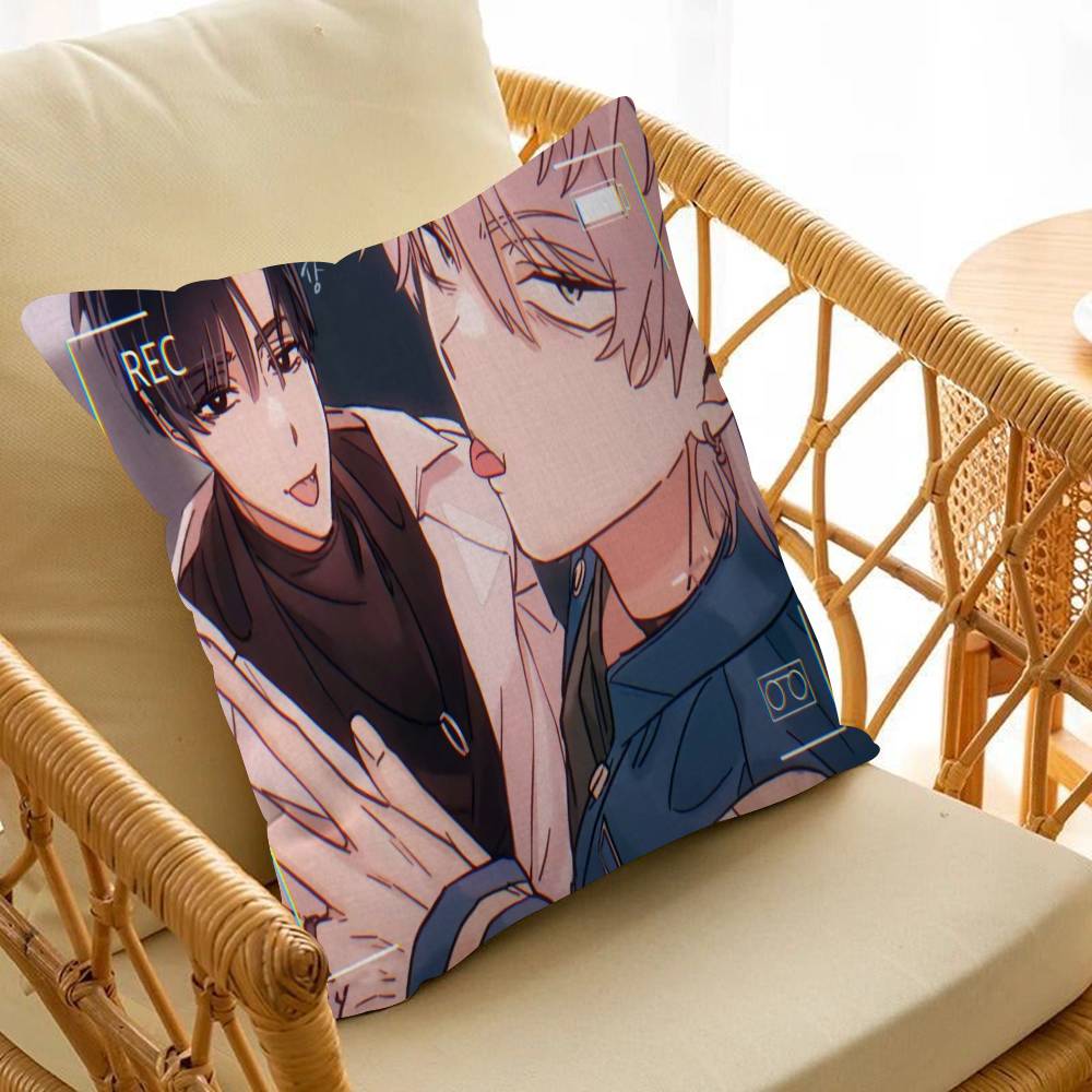 Alien Stage Luka anime Maple Design Cushion Cover Happy Autumn Harvest decor Holiday Decorati Pillow Cover