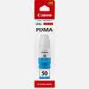 Ink Bottle - CANON - GI-50C - Cyan - PIXMA MegaTank Compatibility - (3403C001)