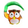 Mini Glass Animal Ornament Handcrafted Figurine Cute Animal Tiny Colored Glass Miniature for Desktop Bookshelf Decoration