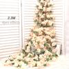 Artificial Flower Silk Cherry Blossom Hanging Vine Home Garden Wedding Garland Arch Party Cherry Blossom Wall Decoration