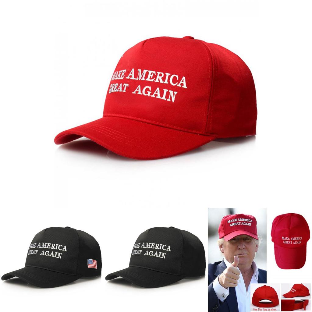 Make America Great Again Baseball Cap Cotton Round Crown Summer Hat For Men Women