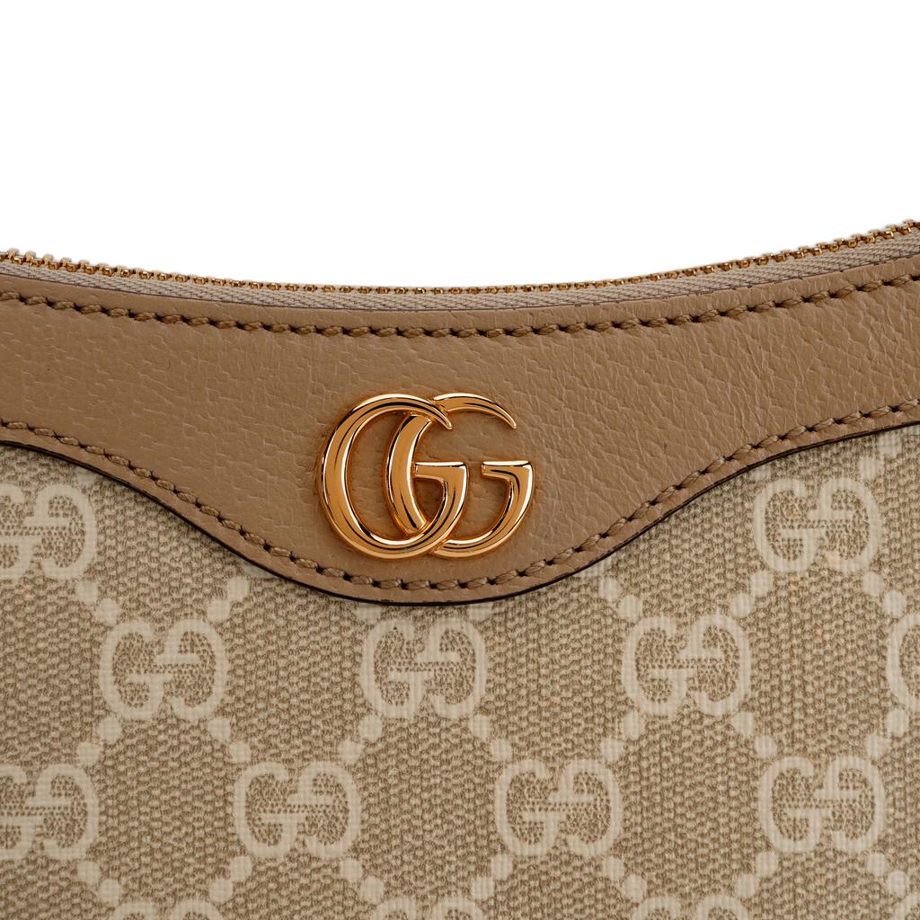 Gucci Ophidia Classic Interlocking G Logo Canvas And Leather Shoulder Bag Women Handbags 735145-UULBG-9683