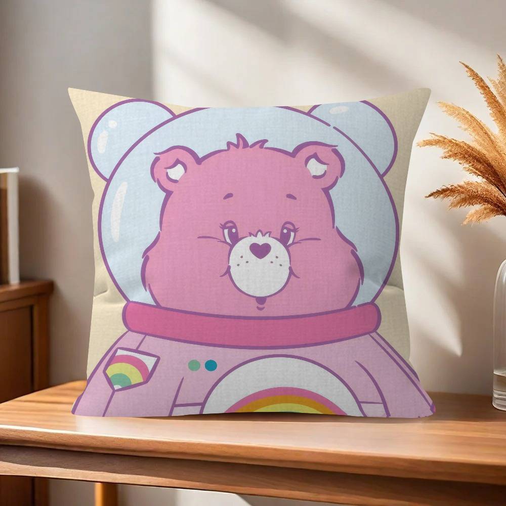 

Cushion Cover Pillow Cover Decor Pillowcase Printed Cushion Case for Couch Cute CCare BBears 30x30cm