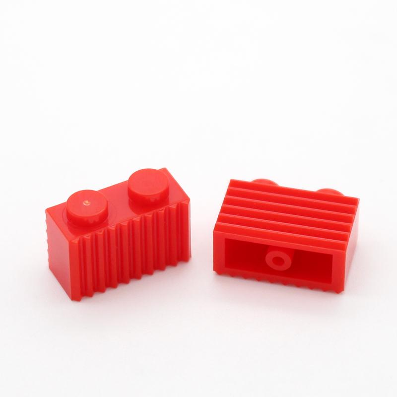 

DO IT YOURSELF Construction Bricks Wall Figures Blocks 1x2 Dots 50/100PCS Learning Creativity Playthings ideal for Kids Dimension Works With 100pcs