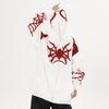 Stylish Oversized Hoodie With Embroidered Spider Design Streetwear Long Sleeve Zip-Up Women