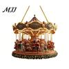 Holiday Party Decorations Christmas Santa Claus Carousel/Snow Cottage Hanging Ornament, Double-Sided Winter Festival Ornaments Acrylic Pendant