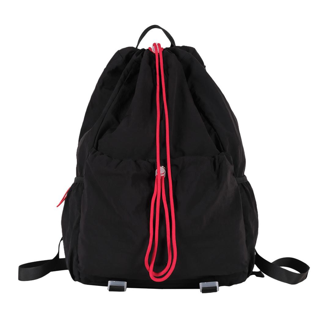 Schoolbag Versatile Ins Lightweight Bundle Drawstring Backpack Men's and Women's Sports and Leisure Mountaineering Travel Backpack College Bag