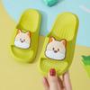 Children's Summer Indoor Non-slip Slippers Men and Girls Cartoon Dog Home Soft Bottom Sandals