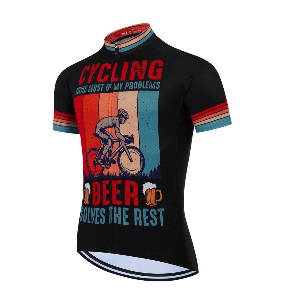Men Short Sleeve Set Breathable Racing Sport MTB Bicycle Clothes Outdoor Bike Uniform 2026 Summer Breathable Cycling Suit Set