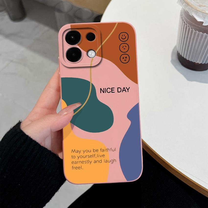 Cover Case For Oppo Realme 5 6 7 10 8 9 Pro Plus A5X K13 A5 Fashionable Checkered Patterns Liquid Silicone Anti Slip Housing For Oppo Cellphone Casing