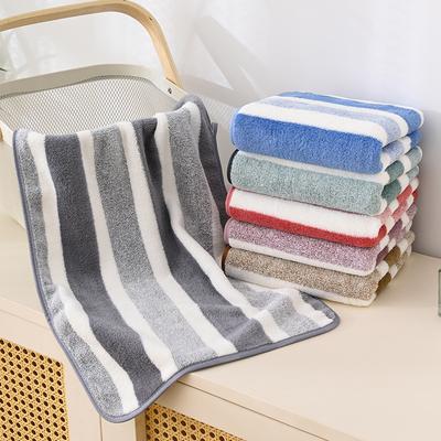 Ansiktstvätt korallfleecehandduk badhandduk absorberande bad snabbtorkande present strandhandduk Gaoyang