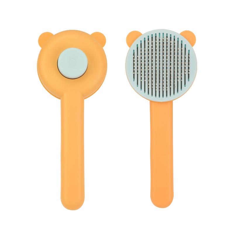Pet Comb Cat Fading Comb Remove Floating Hair Cleaning Massage Integrated Comb Dog Comb Cleaning Supplies Cat Comb