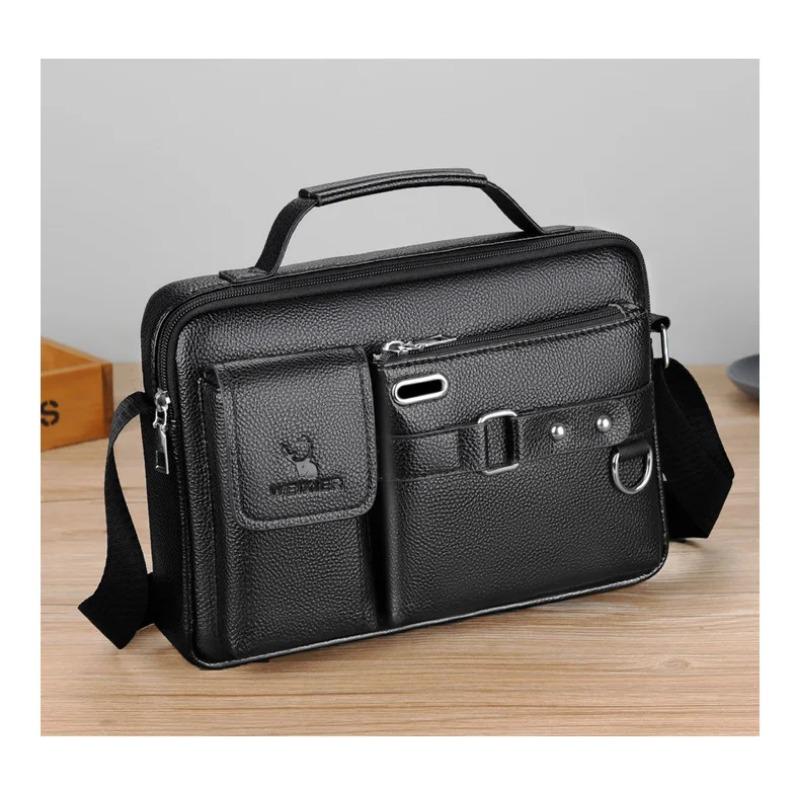 Men's Shoulder Bag, Business Commuting Shoulder Bag, Waterproof and Wear-resistant