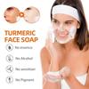 100g  Turmeric Face Soap Facial Repair Gentle Cleansing Blemish Reduction Smoothing Fine Lines Cleansing Soap