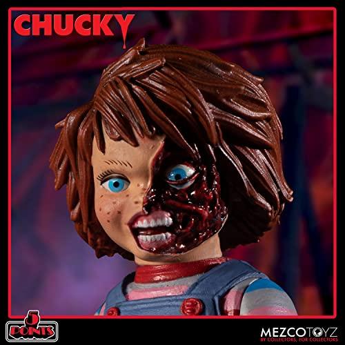 5-punkts Barnlekserien Chucky Actionfigur Deluxe Set, Blå, Medium, 653094