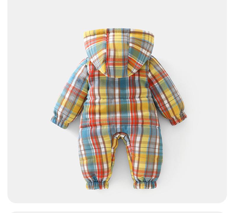 DUUDUU Reversible Baby Cotton Padded Romper 2025 - Newborn A-Class Jumpsuit