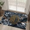 AC Milan Design Crystal Velvet Carpet Cozy Non?Slip Printed Rug For Bedroom Living Room Entrance