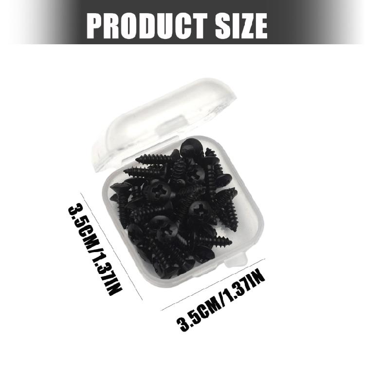 Vibrations Proof Bass Guitar Pickguard Screws Heavy Type Alloy Construction Electric Guitar Plate Fixed Screw
