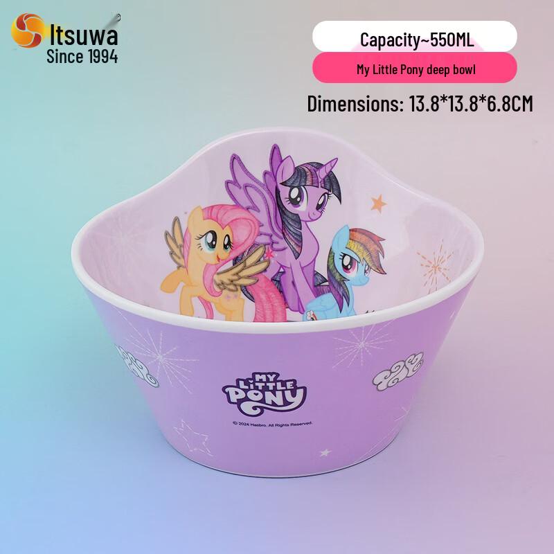 WUHE Меламиновая глубокая тарелка My Little Pony