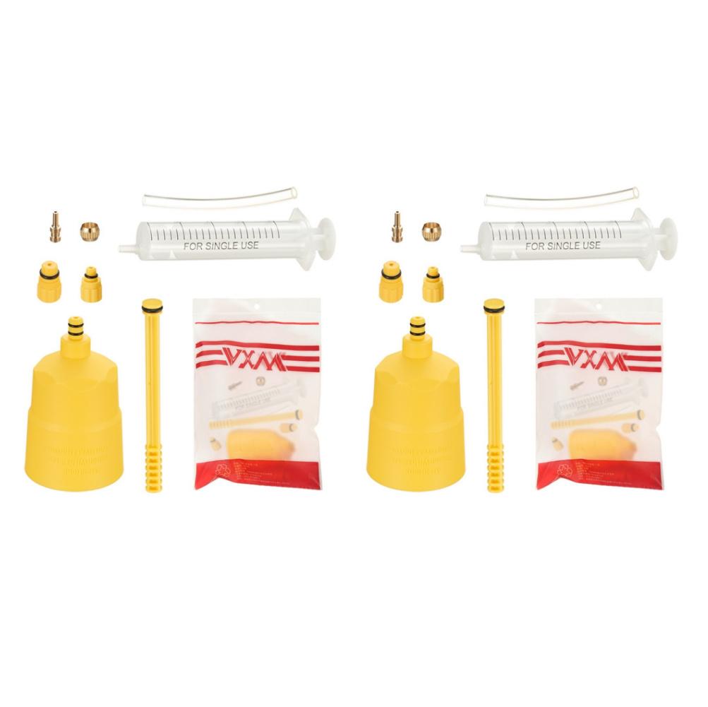 Fahrrad Scheibenbremse Entlüftungsset Bremsenentlüftungsset Professionelles Hydraulik-Mineralöl Entlüftungsset Fahrrad Bremsenreparaturwerkzeuge für Shimano Bremse