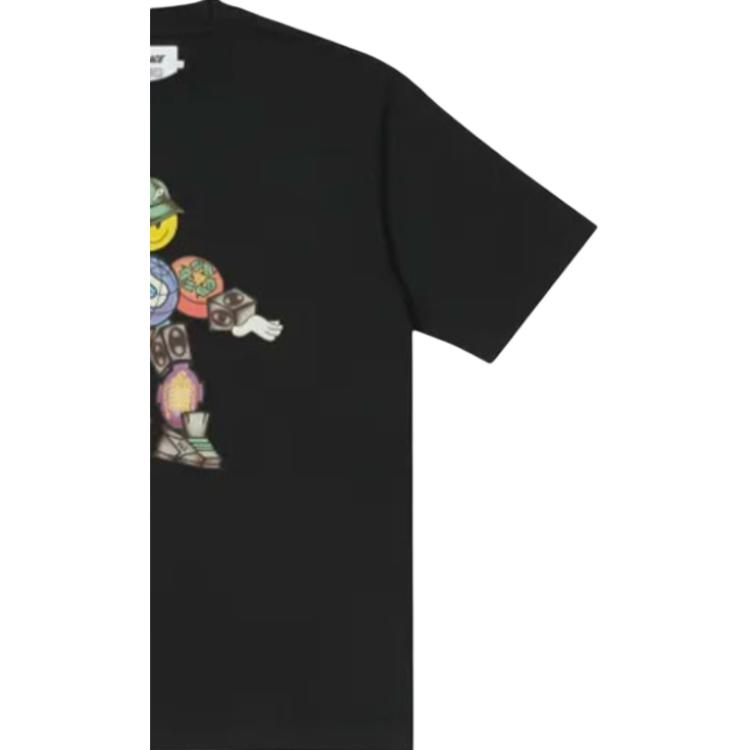 Palace X Pezlondon Collaboration Pez Pezman T-Shirt Unisex T-Shirts Black P21TS124
