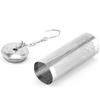 Tea Ball Strainers Stainless Steel Mesh Filters Infuser With Chain Hook