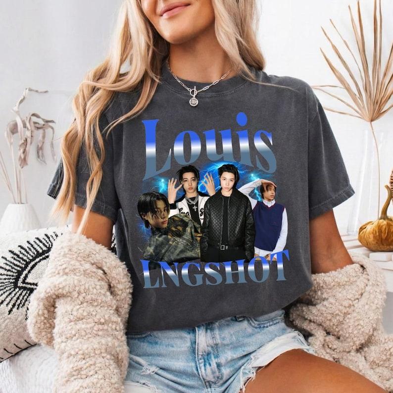 LNGSHOT Louis Bootleg TShirt S Graphic Tee