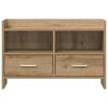 TV Stand 71.5 x 33 x 47 cm Artisan Oak Wood Based Material