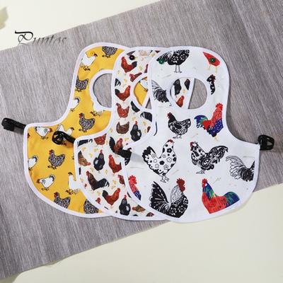 Hühnersattel, Outdoor-Hühnerschürze, Hühnerschutzweste, Jacke, Geflügelflügel-Rückenschutz für Federwachstum