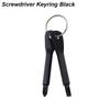 1PC Conjunto de chaves de fenda Phillips portáteis Chaveiro Mini chaveiro de bolso Chave de fenda cruzada Ferramenta de reparo Gadget EDC Pequeno