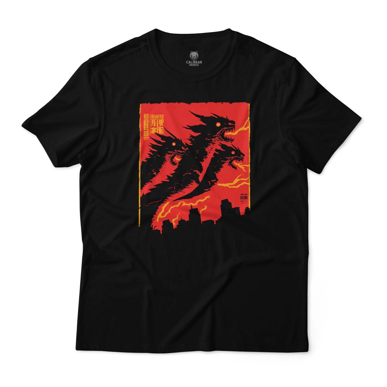 Mythical Dragons Japanese Mythical Creature inspired Graphic Tee L